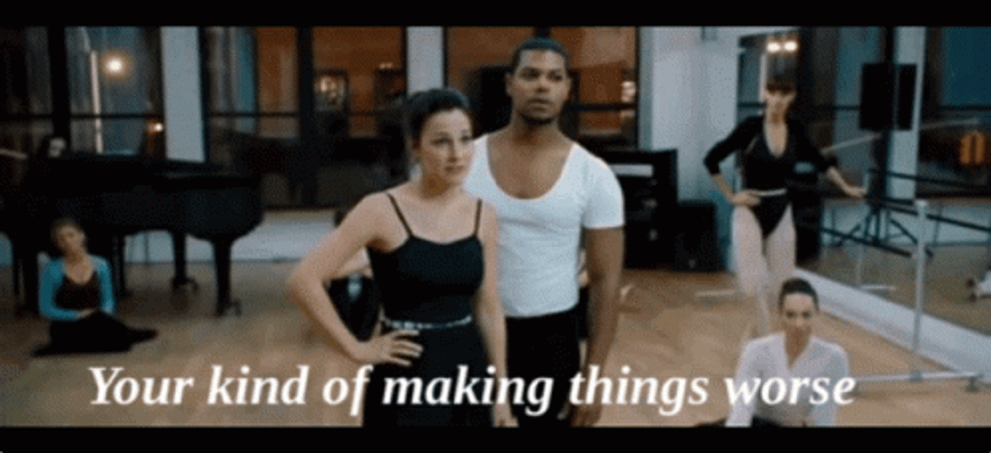 The Other Guys Your Kind Of Making Things Worse GIF