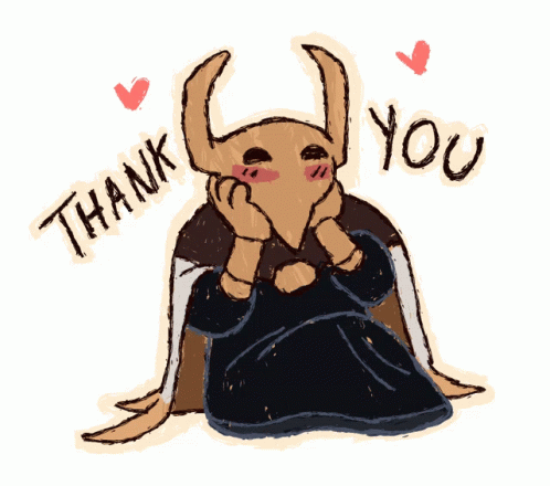 The Owl House Blushing Emperor Belos Thank You GIF