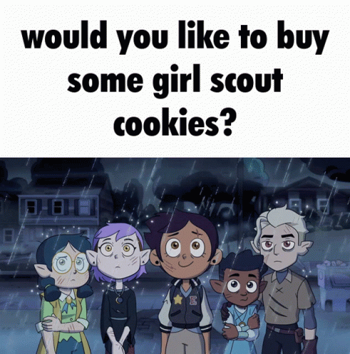 The Owl House Girl Scout Cookies GIF
