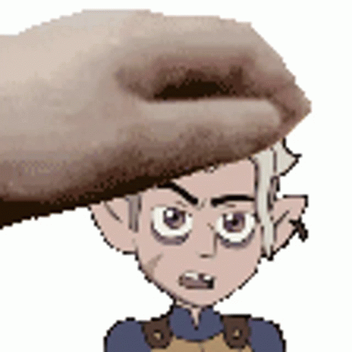 The Owl House Hunter Pats GIF