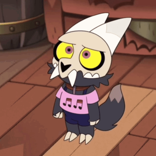 The Owl House King Dancing GIF