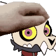 The Owl House King Getting Patted GIF