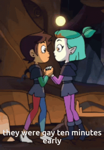 The Owl House Luz And Amity Gay For 10 Minutes GIF