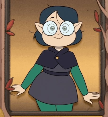 The Owl House Smiling Willow Park Heart GIF