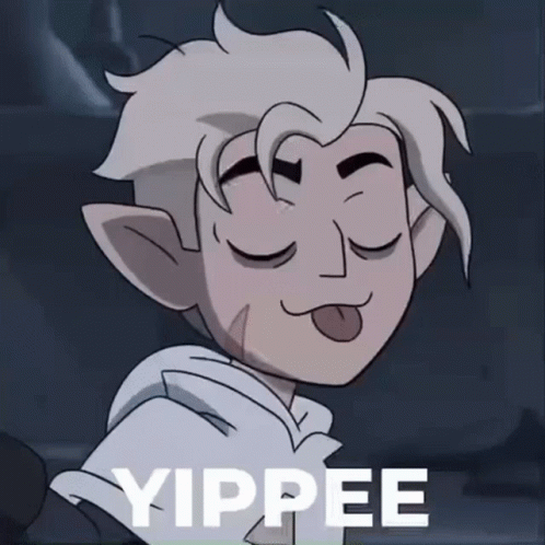 The Owl House Teasing Hunter Yippee GIF