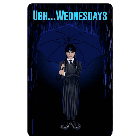 The Painting Of Wednesday Addams GIF