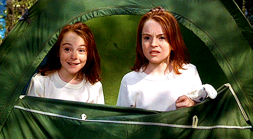 The Parent Trap Movie Tent Scene GIF