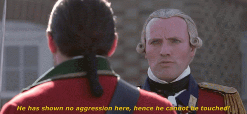 The Patriot Angry Man Commanding GIF