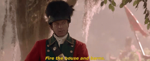 The Patriot Confontration GIF