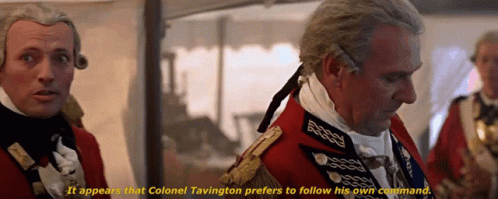 The Patriot Curly Hair Man GIF