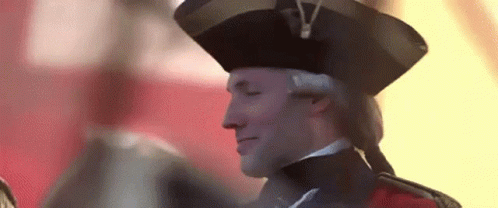 The Patriot Man Smile At Battle Field GIF