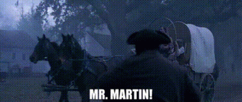The Patriot Mr Martin Horse Ride GIF