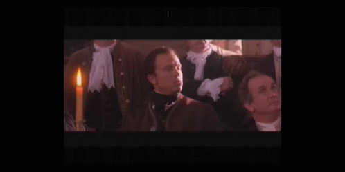 The Patriot Raising Voice GIF
