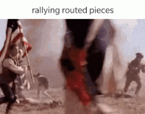 The Patriot Rallying Routed Pieces GIF