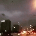 The Perfect Storm Comes In The City GIF