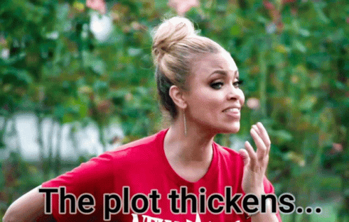 The Plot Thickens Giselle Bryant GIF