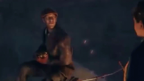 The Polar Express Hobo Laughing GIF