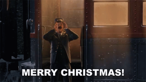 The Polar Express Merry Christmas GIF