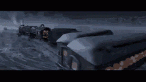 The Polar Express Ran Off Track GIF