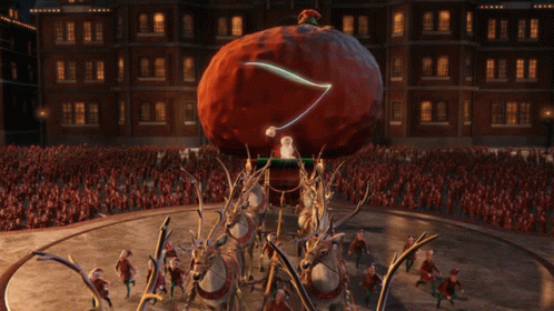 The Polar Express Reindeers Ready To Fly GIF