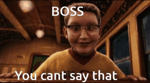 The Polar Express You Can't Say That GIF