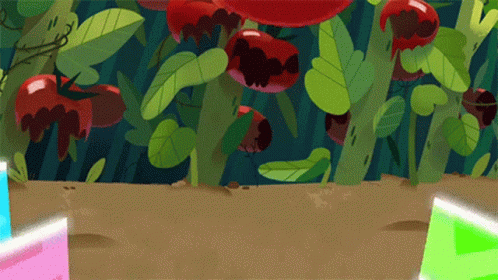 The Powerpuff Girls Catching Big Tomato GIF