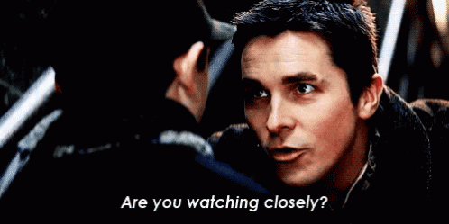 The Prestige Film Alfred Borden Witness Me GIF