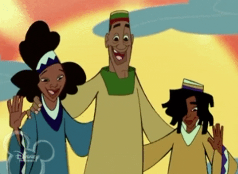 The Proud Family Celebrating Kwanzaa GIF