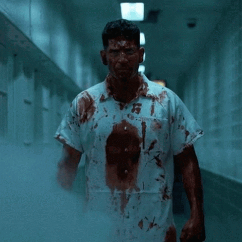The Punisher Hospital Scene GIF