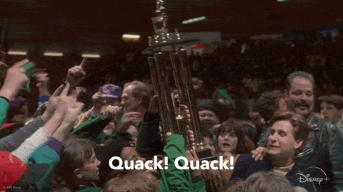 The Quack Attack Team Awesome Victory GIF