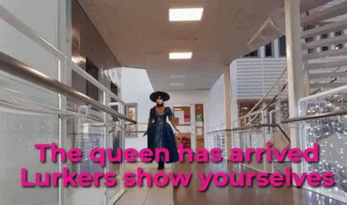 The Queen Has Arrived Lurkers Show Themselves in Pink