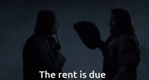 The Rent Is Due Man GIF