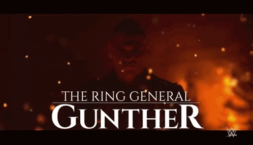 The Ring General Gunther GIF