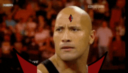 The Rock Bindi Happy Smile Meme GIF