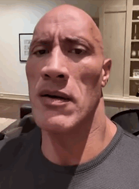 The Rock Bright Thinking Meme GIF