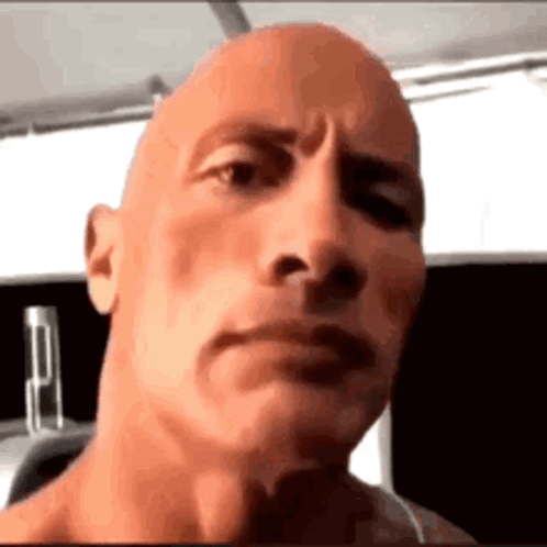 The Rock Eye Brow Raise Meme GIF