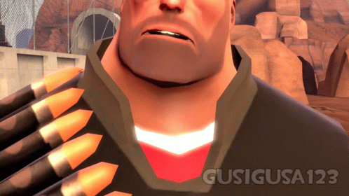 The Rock Eyebrow Raise Tf2 Heavy Version GIF