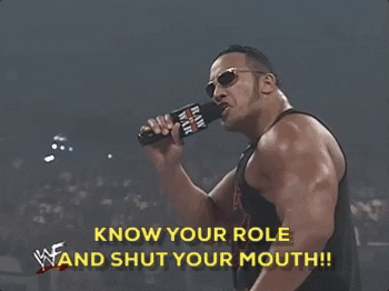 The Rock Know Your Role Meme GIF