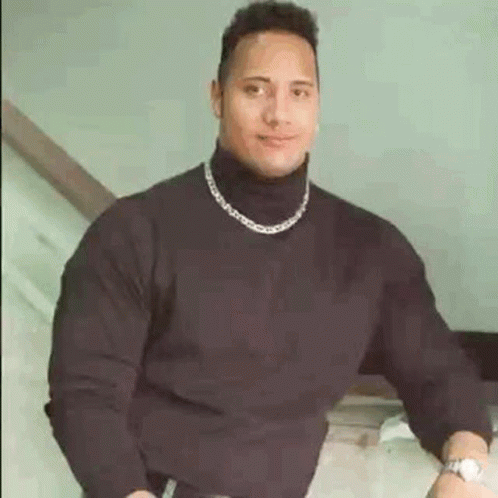 The Rock Signature Pose Face Swap Meme GIF