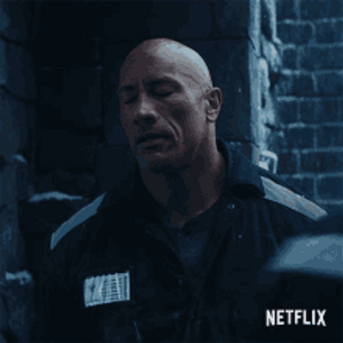 The Rock Netflix Red Notice GIF