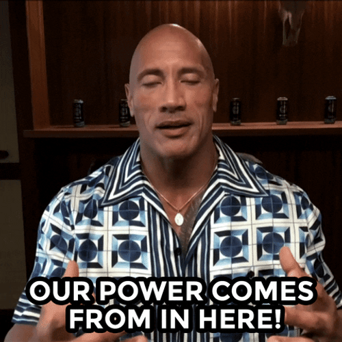 The Rock Power Comes Over Here GIF