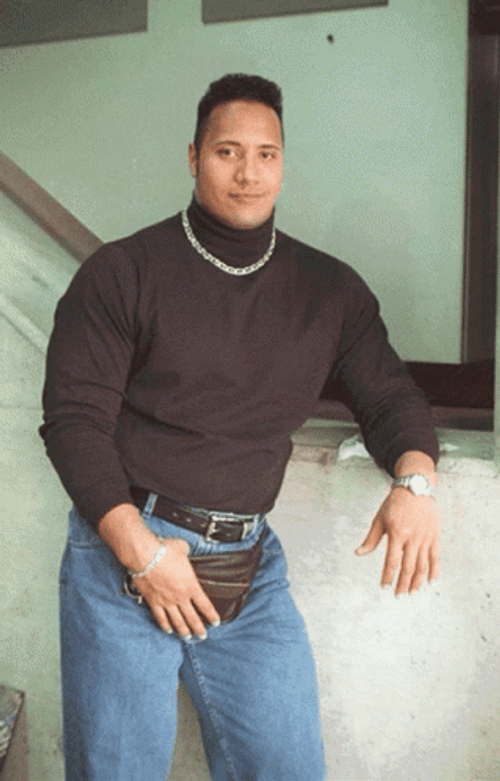 The Rock Shaking Head Meme GIF