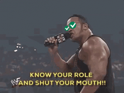 The Rock Shut Your Mouth GIF