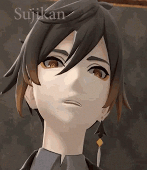 The Rock Side Look Anime Meme GIF