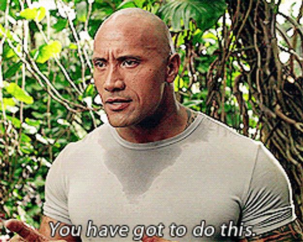 The Rock You Got This GIF