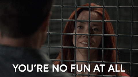 The Rookie Nathan Fillion No Fun GIF