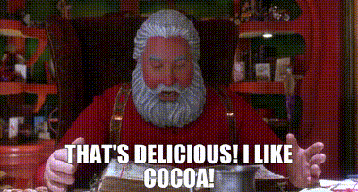 The Santa Clause Delicious Like Cocoa GIF