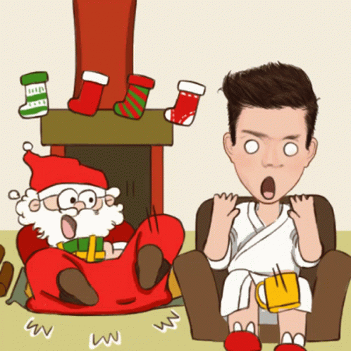 The Santa Clause Surprise GIF