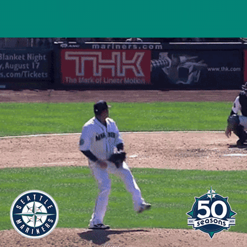 The Seattle Mariners Are Celebrating 50 Seasons GIF