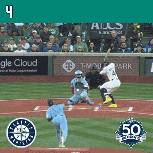The Seattle Mariners Are Celebrating Their 50Th Anniversary GIF